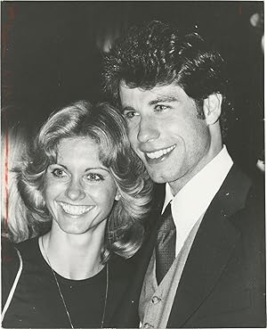 Seller image for Original photograph of John Travolta and Olivia Newton-John, circa 1978 for sale by Royal Books, Inc., ABAA