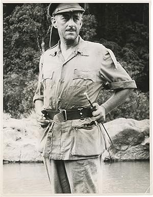 Bild des Verkufers fr The Bridge on the River Kwai (Original photograph of Alec Guinness from the 1957 film) zum Verkauf von Royal Books, Inc., ABAA