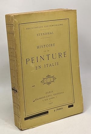 Image du vendeur pour Histoire de la peinture en Italie - bibliothque contemporaine mis en vente par crealivres