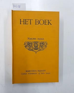 Seller image for Het Boek 32ste Deel [1955-1957] Nieuwe Reeks for sale by Versand-Antiquariat Konrad von Agris e.K.