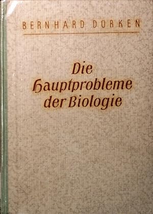 Imagen del vendedor de Die Hauptprobleme der Biologie. Mit 68 Abb. 4. Auflage a la venta por Antiquariat Bookfarm