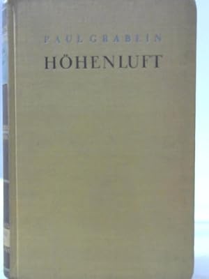 Seller image for H henluft for sale by World of Rare Books