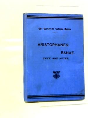 Imagen del vendedor de Aristophanes: Ranae a la venta por World of Rare Books
