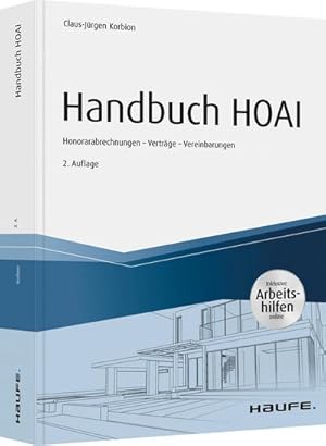 Bild des Verkufers fr Handbuch HOAI : Honorarabrechnung - Vertrge - Vereinbarungen zum Verkauf von AHA-BUCH GmbH