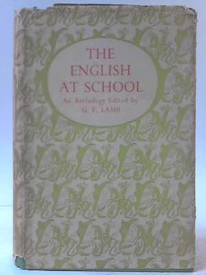 Seller image for The English at School for sale by World of Rare Books