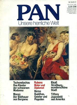 Imagen del vendedor de PAN. Unsere herrliche Welt. Heft Juni 1981. a la venta por Online-Buchversand  Die Eule