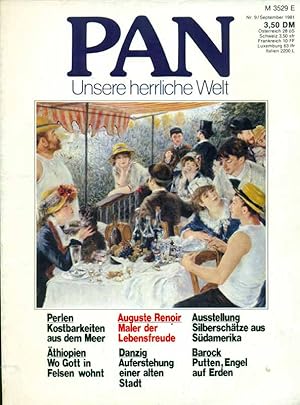 Imagen del vendedor de PAN. Unsere herrliche Welt. Heft September 1981. a la venta por Online-Buchversand  Die Eule