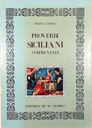 Seller image for Proverbi siciliani commentati for sale by Libreria Tara