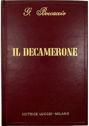 Immagine del venditore per Il Decamerone Edizione accurata con note del Prof. L. Giavardi venduto da Libreria Tara