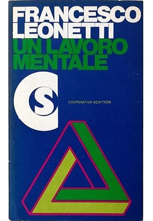 Seller image for Un lavoro mentale for sale by Libreria Tara