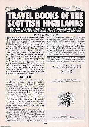 Seller image for Travel Books of The Scottish Highlands. This is an original article separated from an issue of The Book & Magazine Collector publication, 1985. for sale by Cosmo Books