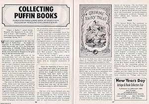 Imagen del vendedor de Collecting Puffin Books. This is an original article separated from an issue of The Book & Magazine Collector publication, 1985. a la venta por Cosmo Books