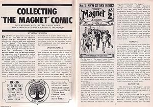 Seller image for Collecting The Magnet Comic : The Extremely Collectable Boys Comic which Introduced Billy Bunter to The World. This is an original article separated from an issue of The Book & Magazine Collector publication, 1984. for sale by Cosmo Books