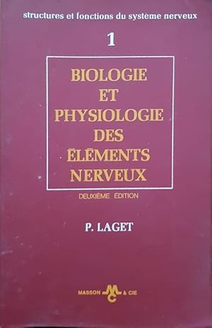 Immagine del venditore per Biologie et physiologie des �l�ments nerveux (T 1) venduto da librisaggi