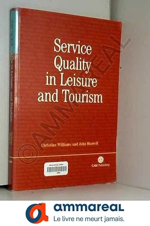 Seller image for Service Quality in Leisure and Tourism for sale by Ammareal