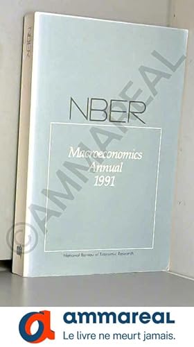 Imagen del vendedor de Nber Macroeconomics Annual 1991 (Paper) a la venta por Ammareal