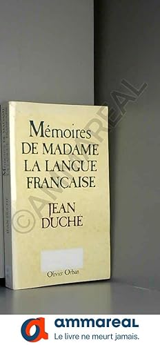 Seller image for Memoires de madame la langue franaise for sale by Ammareal