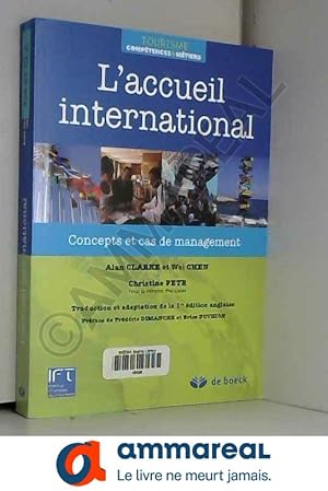 Seller image for L'accueil international: Concepts et cas de management (2011) for sale by Ammareal