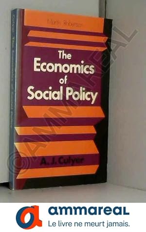 Imagen del vendedor de Economics of Social Policy a la venta por Ammareal