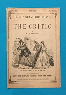 The Critic - or - A Tragedy Rehearsed