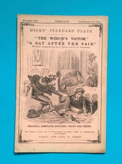 The Widow's Victim - and - A day after the Fair