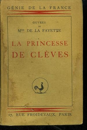 Bild des Verkufers fr La Princesse de Clves (Collection "Gnie de la France") zum Verkauf von Le-Livre