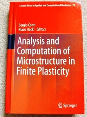 Analysis and Computation of Microstructure in Finite Plasticity (Lecture Notes in Applied and Com...