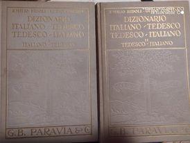 Dizionario italiano/tedesco-tedesco/italiano (2volumi)