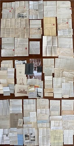 Zane Grey large collection of 89 letters and ephemera