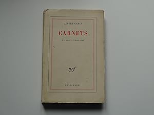 Image du vendeur pour Carnets mai 1935 - fvrier 1942 mis en vente par Librairie Christian Chaboud