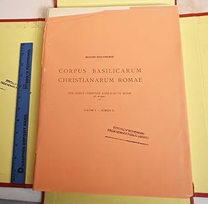 Corpus basilicarum Christianarum Romae, Vol. 1 - no. 2