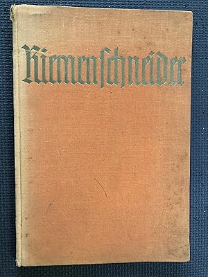 Seller image for Riemenschneider; Band 119, Kunstler-Monographien for sale by Cragsmoor Books