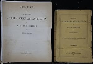 Gesammelte akademische Abhandlungen und kleine Schriften. 2. Band. Text- und Tafelband.