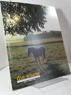 Die Warte - Nummer 87 - Herbst 1995. Heimatzeitschrift für die Kreise Paderborn und Höxter. Chefr...