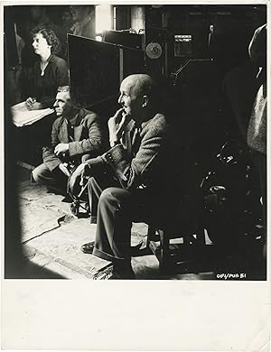 Seller image for The Elusive Pimpernel (Original photograph of Michael Powell, Bill Wall, and Doreen North on the set of the 1950 British film) for sale by Royal Books, Inc., ABAA