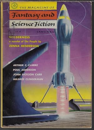 Imagen del vendedor de The Magazine of FANTASY AND SCIENCE FICTION (F&SF): January, Jan. 1957 a la venta por Books from the Crypt