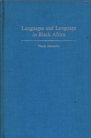 Seller image for Languages and Language in Black Africa for sale by Cider Creek Books