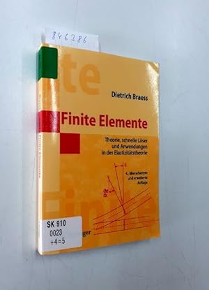 Finite Elemente: Theorie, schnelle Löser und Anwendungen in der Elastizitätstheorie.