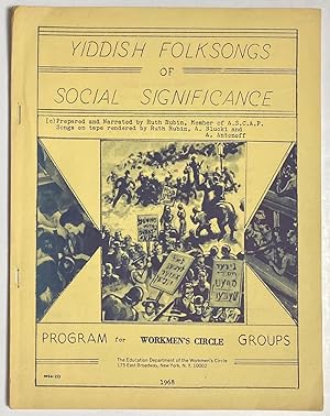 Yiddish folksongs of social significance