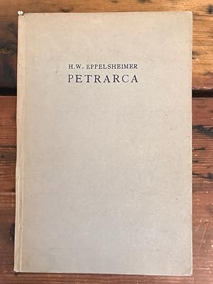 Immagine del venditore per Petrarca venduto da Antiquariat Liber Antiqua
