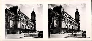 Seller image for Stereo Foto Paris, La Gare de Lyon - Editions Montrouge Linphot Photo Nr. 98 for sale by akpool GmbH