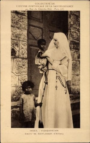 Ansichtskarte / Postkarte Visakhapatnam Vizagapatam Indien, Soeurs de Saint Joseph d'Annecy, Miss...