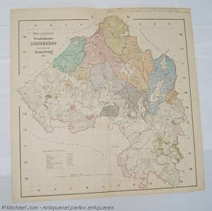 Uebersichtskarte von dem Verwaltungsamte Sonneberg - Kreisgericht Sonneberg 1867.