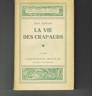 La vie des crapauds