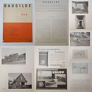 Baugilde. Zeitschrift der Fachgruppe Architekten in der Reichskammer der bildenden Künste. 17. Ja...