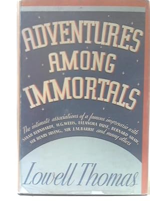 Bild des Verkufers fr Adventures Among Immortals: Percy Burton - Impresario zum Verkauf von World of Rare Books