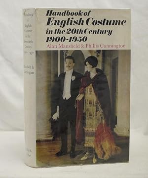 Bild des Verkufers fr Handbook of English Costume in the 20th Century 1900-1950 zum Verkauf von Richard Thornton Books PBFA