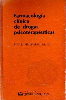 Imagen del vendedor de FARMACOLOGIA CLINICA DE DROGAS PSICOTERAPEUTICAS. a la venta por Librera Raimundo