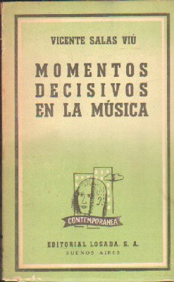 Imagen del vendedor de MOMENTOS DECISIVOS EN LA MUSICA a la venta por Librera Raimundo