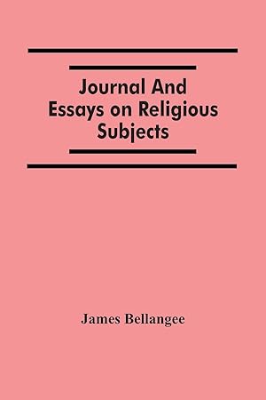 Seller image for Journal And Essays On Religious Subjects for sale by moluna